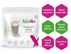 Proteínový kokteil novej generácie KetoMix 1050g (35 porcií)